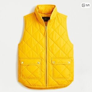 J Crew Puffy Quilted Vest